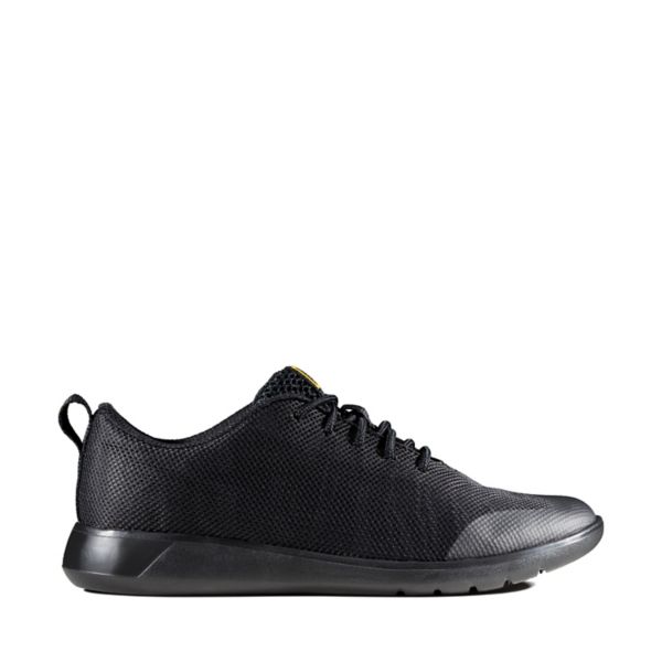 Clarks Girls Scape Geo Youth School Shoes Black | USA-813926